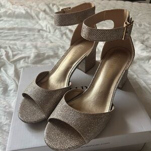 Sparkly high heels
